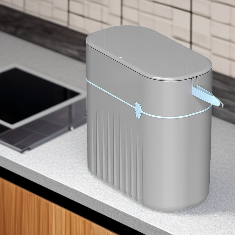 스타일리시 벽걸이 욕실 쓰레기통, 공간을 깔끔하게 유지