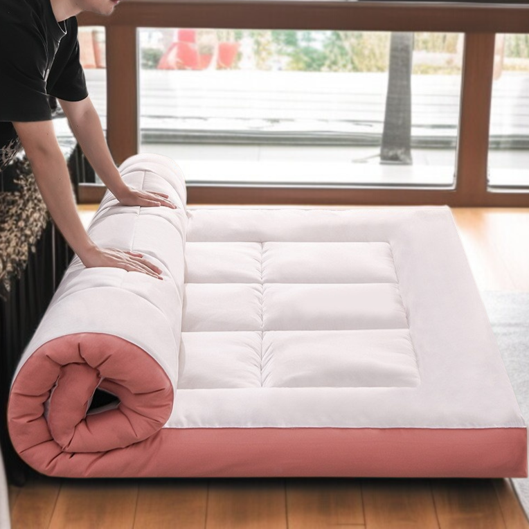 침대 요 입체 도톰 매트 등 콩 섬유 쿠션 접이식 패딩 매트리스