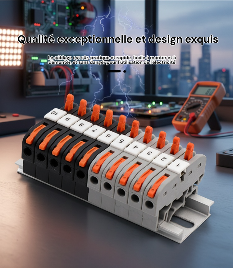 Connecteur PCTJM-211 pour montage rapide