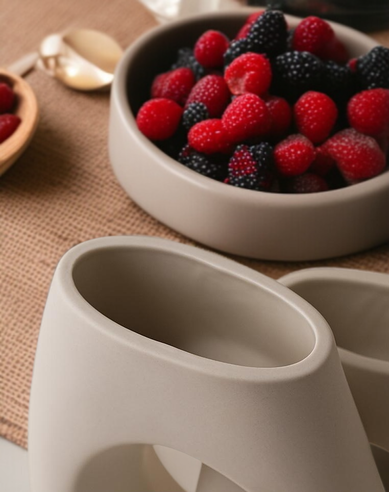 現代風格藝術花瓶搭配桌面