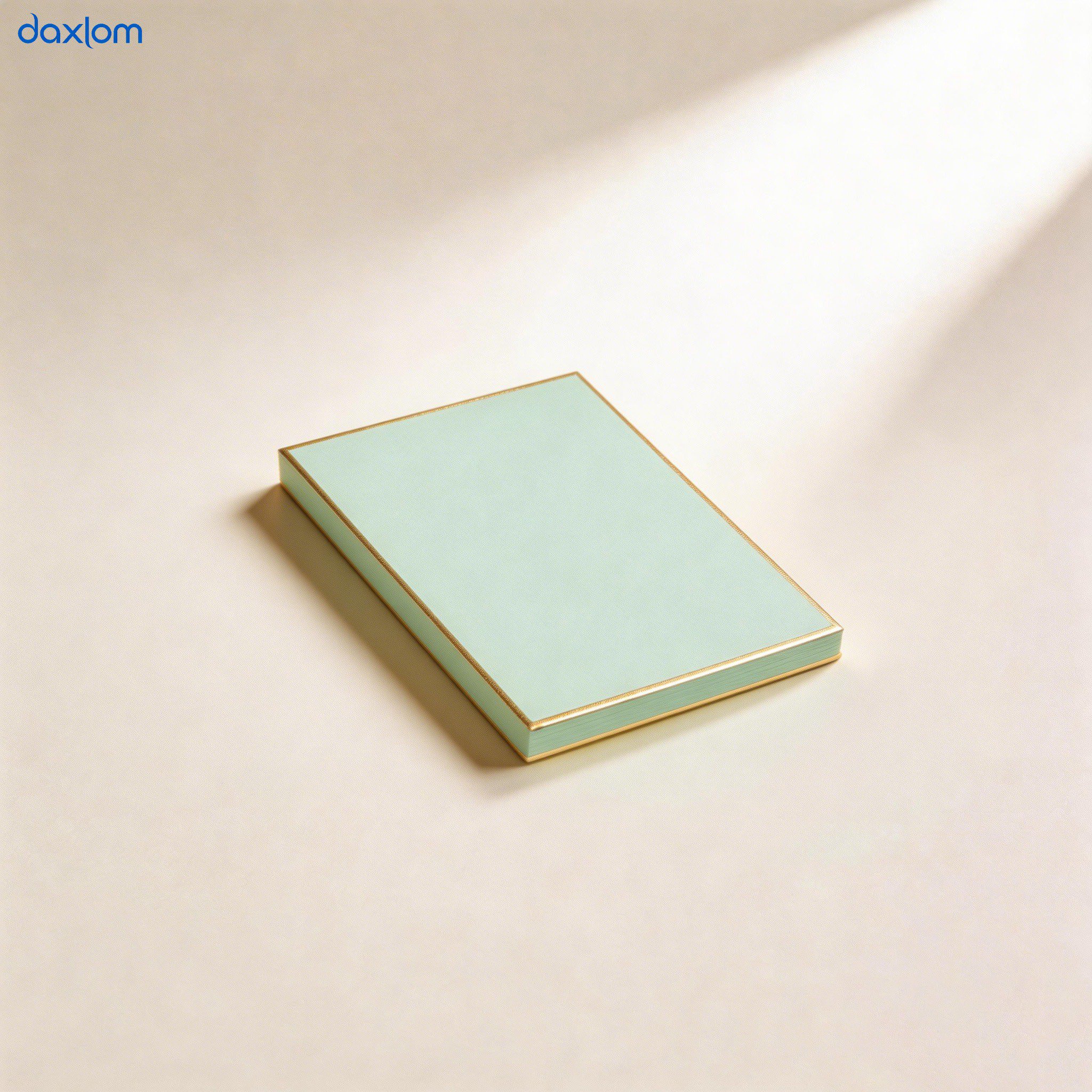 กระดาษโน้ตแบบมีกาวคุณภาพสูง สีพื้น 20 ชิ้น