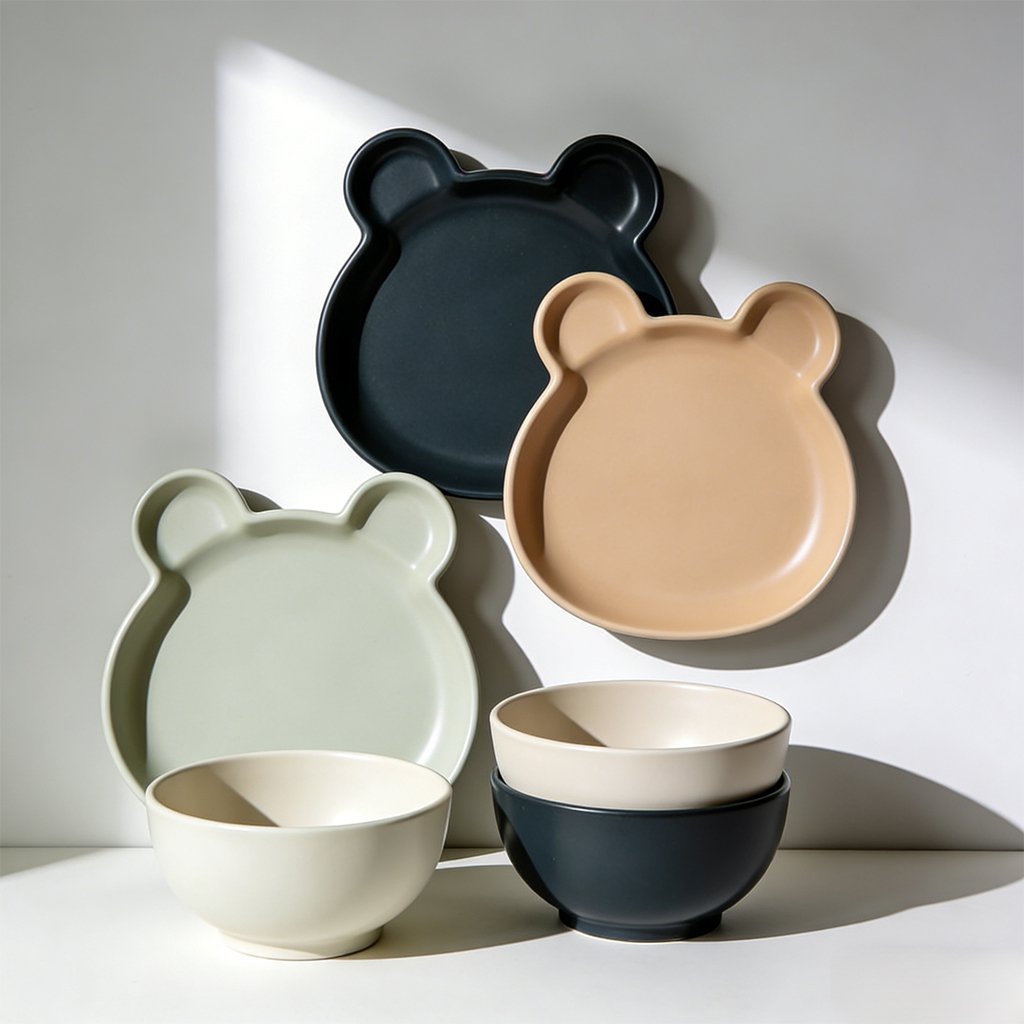 キッズ用おもしろ食器セット