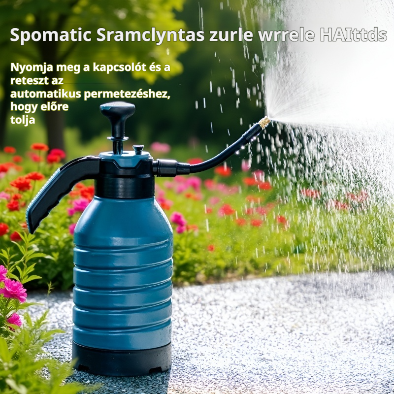 Extra finom permetező, vastagított tisztító locsolókanna fertőtlenítéshez