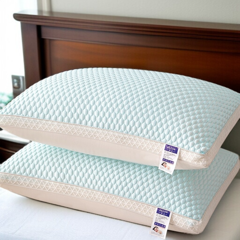 성인숙소 쿨링 아이스 목베개 한 벌 무너진 콩 마사지 베개 베개