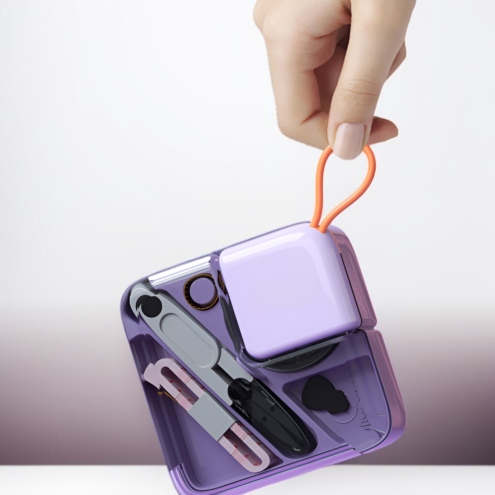 家用針線盒套裝手工DIY示範