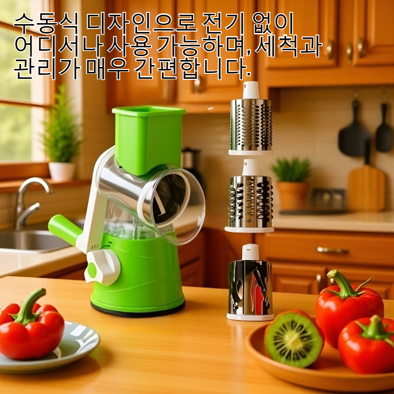 다기능 수동식 주방 절단기