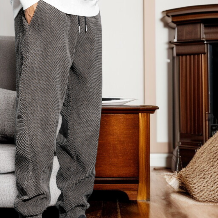 남자 가을 겨울 와이드 기모 도톰 팬츠 캐주얼 트레이닝 와이드 조거팬츠 도톰 코듀로이 맨투맨