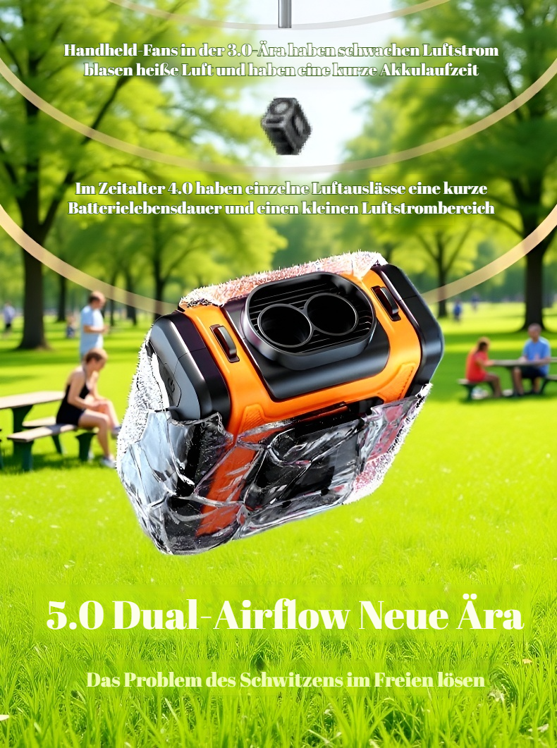 Kühlung unterwegs mit Outdoor Ventilator
