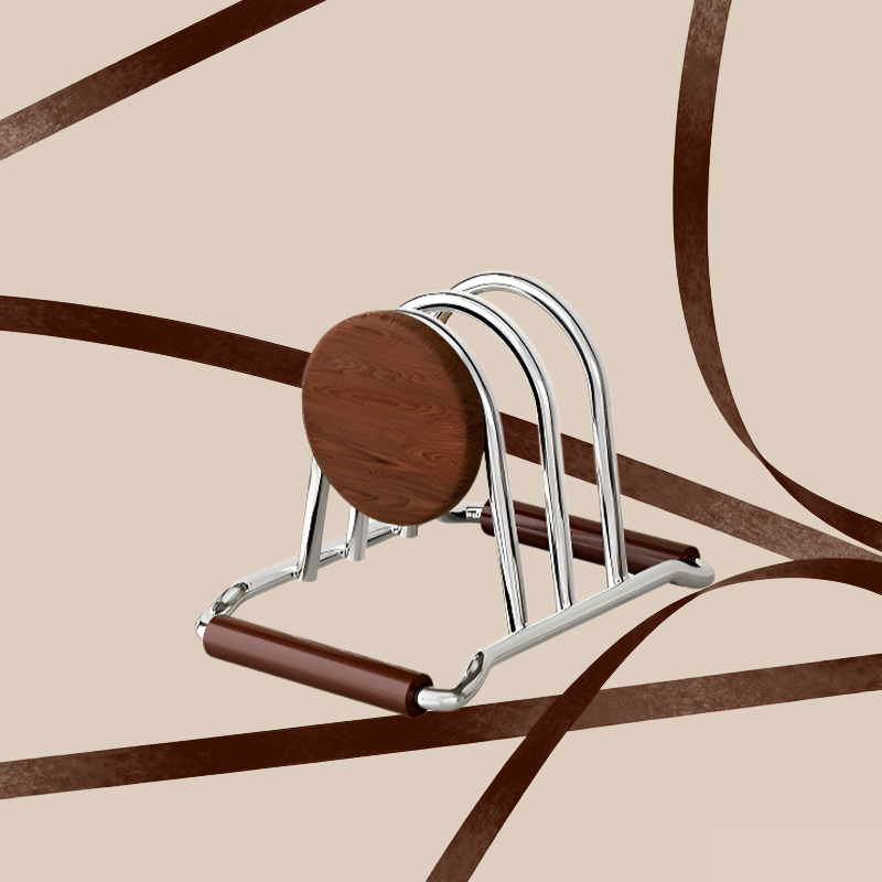 Stojak na deski do krojenia ze stali nierdzewnej do kuchni 