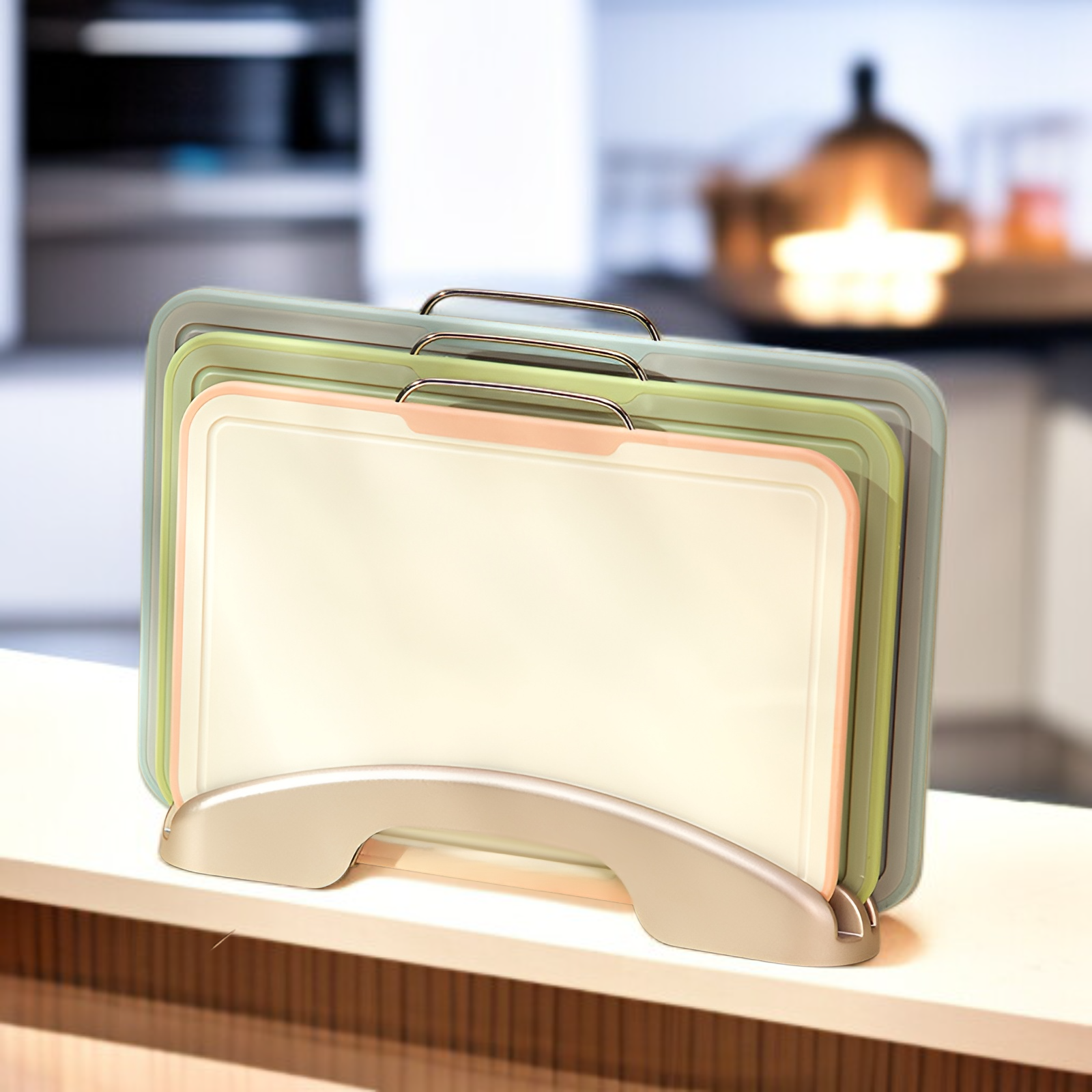 まな板 カッティングボード 33×22cm 3枚セット インデックス 抗菌 食洗機対応 滑り止め付き 傷つきにくい 食材別 色分け まな板スタンド付き 調理台 キッチン用品