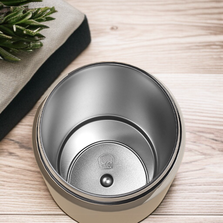 차량용 이중 드링크 커피컵 316 스테인리스 세라믹 내피 차망 보온 빨대컵