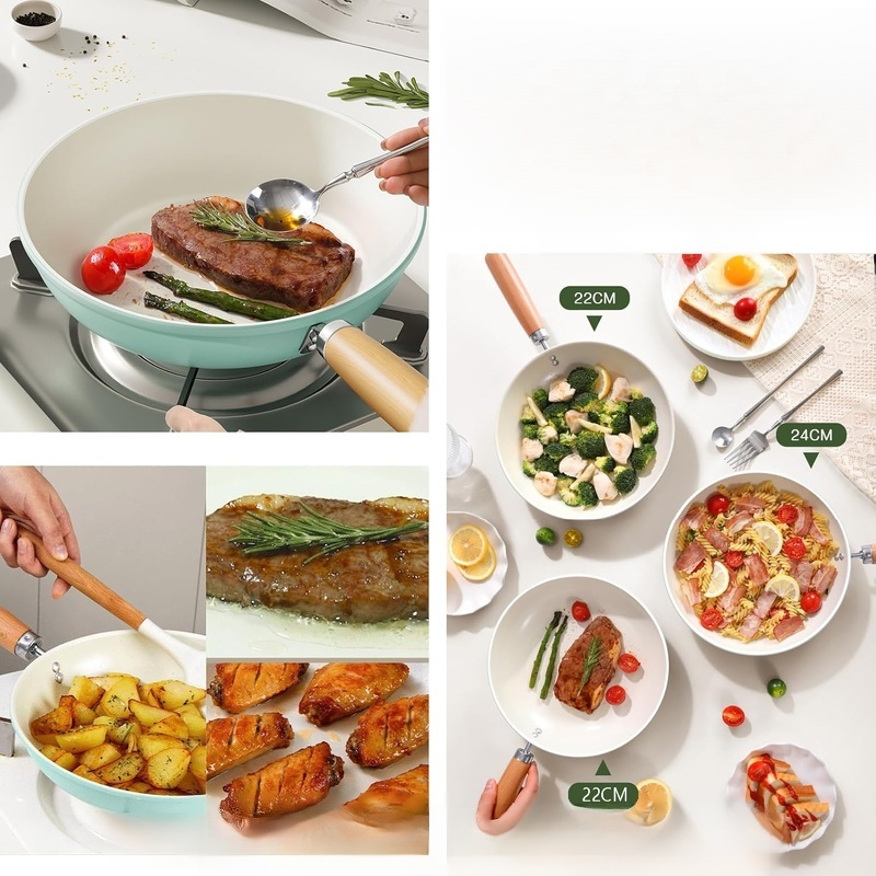 Multifunctional non-stick pan