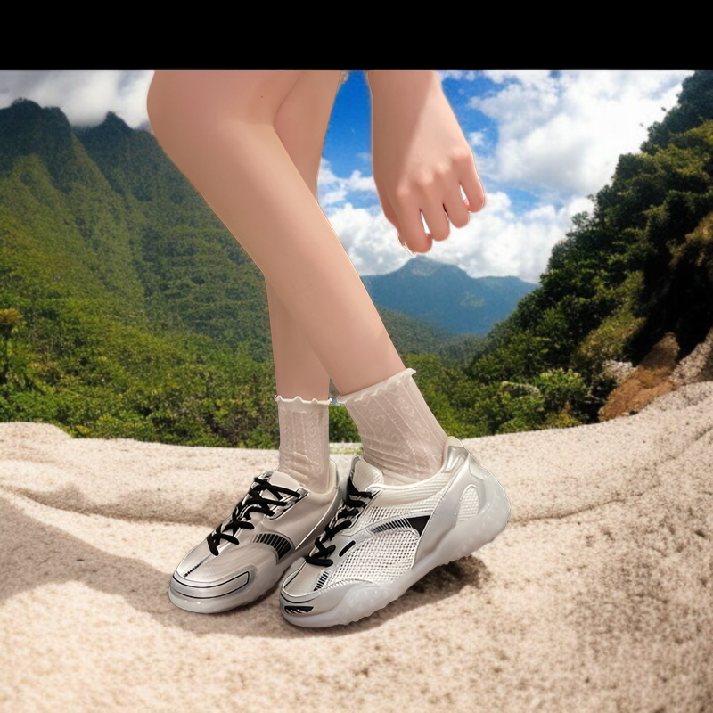 夏用メッシュ通気性デクスターシューズレディース新作薄型多用途スポーツシューズ軽量ソフトソールスポーツカジュアルシューズ