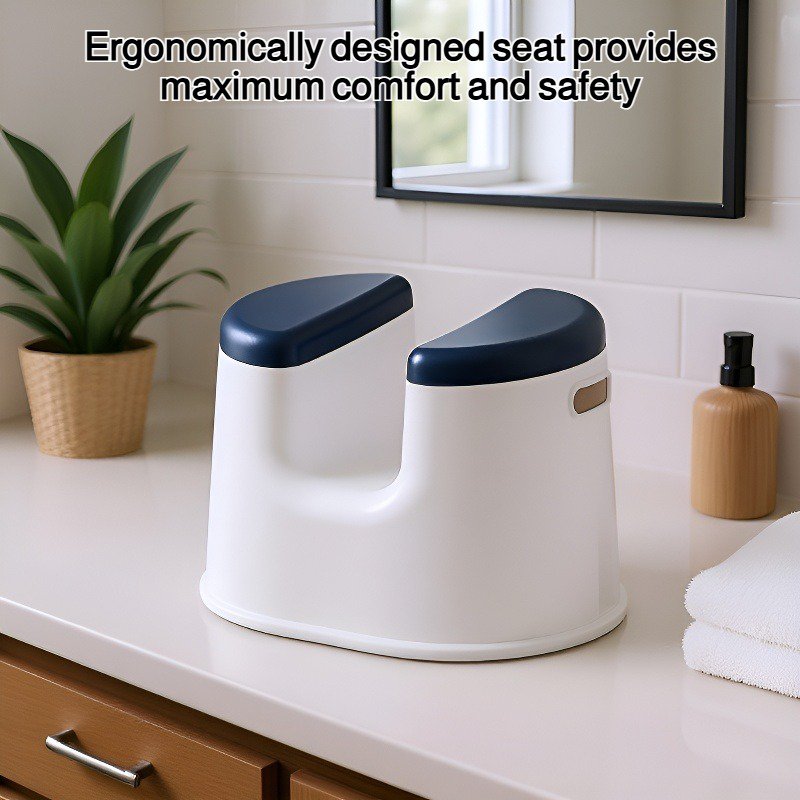 Thickened adult bathroom stool