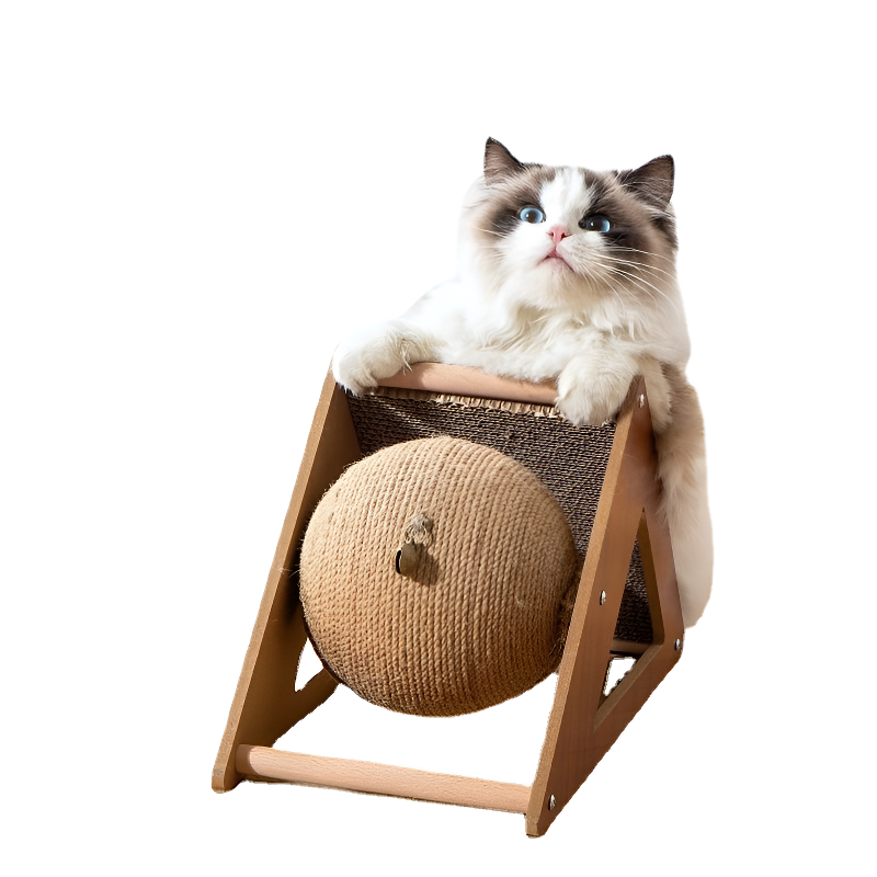 剣麻球猫つかみ板猫おもちゃ