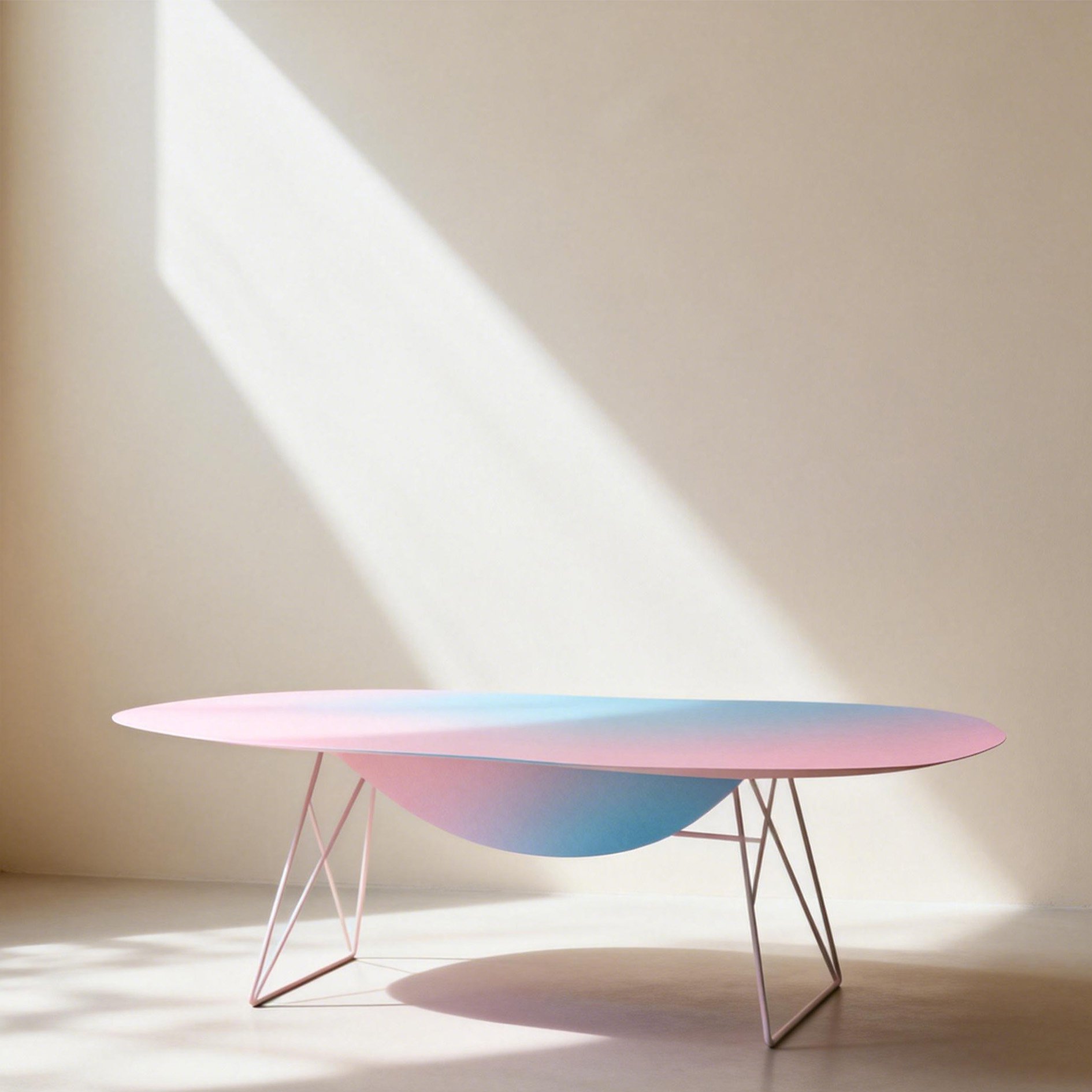 Mesa de café multifuncional y plegable