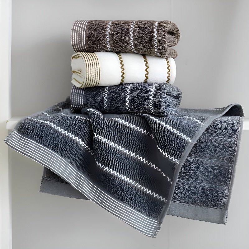 加厚洗臉棉質面巾柔軟吸水毛巾