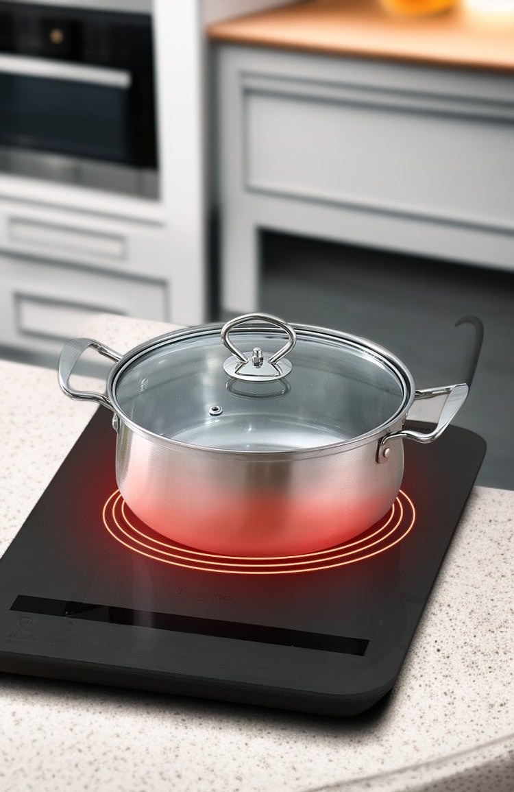 Easy to clean stainless steel kitchenware