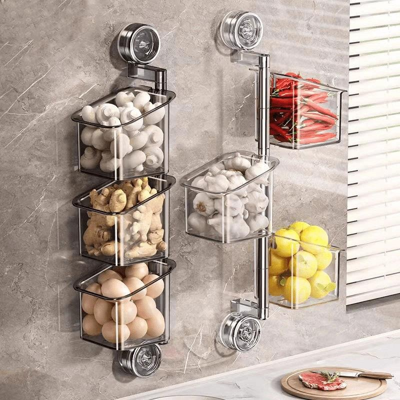  Double suction cup storage box