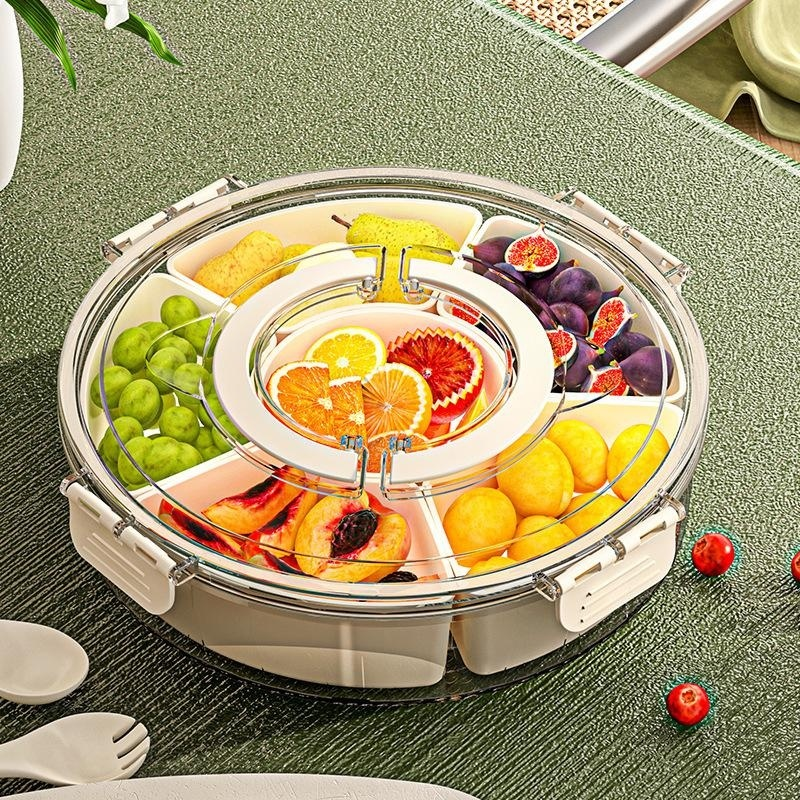 Portable refrigerator fruit salad storage box