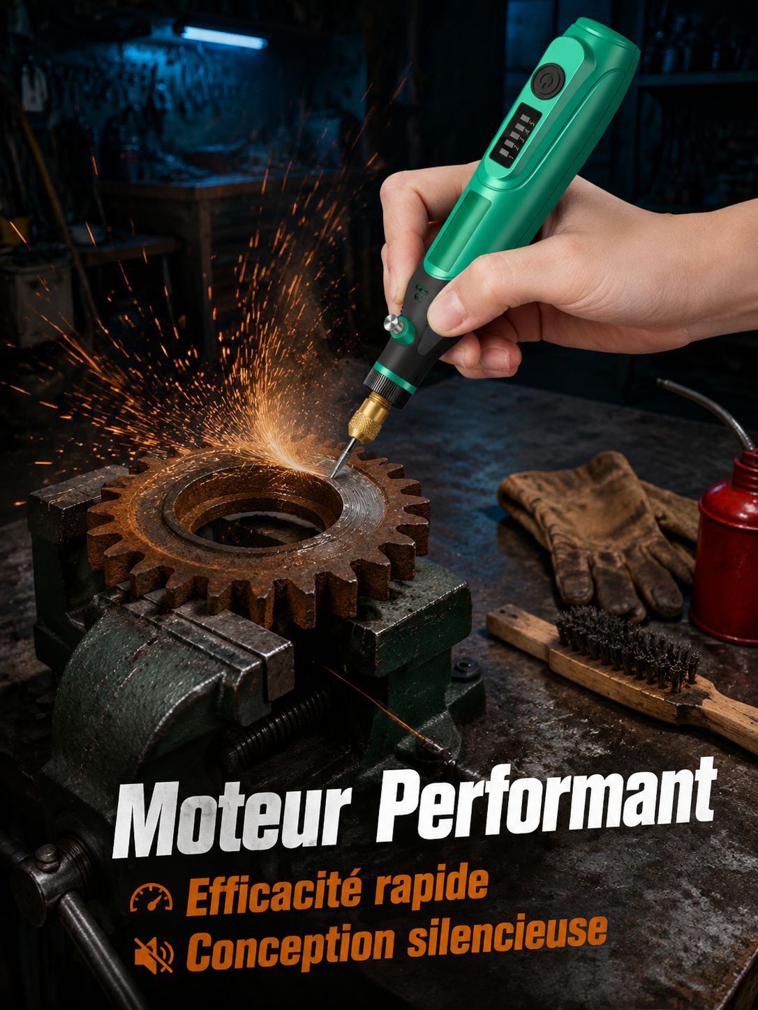 Outil de bricolage mini perceuse portable
