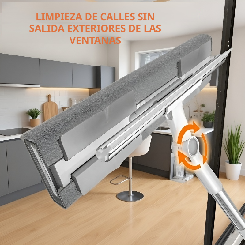  Limpiador de ventanas 3 en 1 con barra extendida