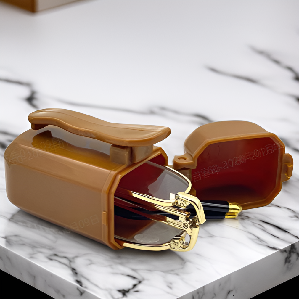 Gafas de lectura antirradiación portátiles y plegables