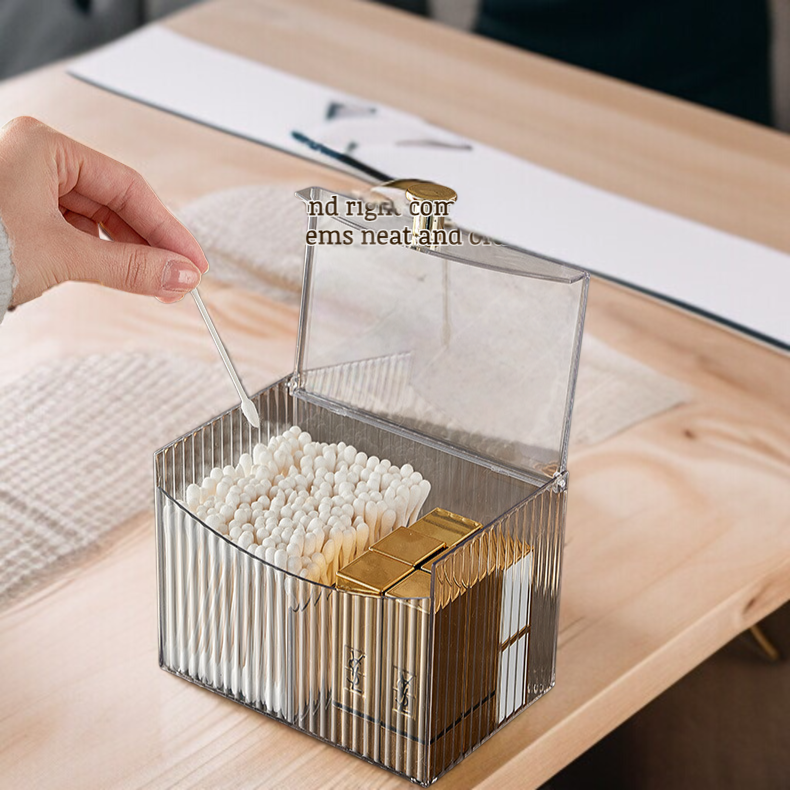 Transparent Cosmetic Case Storage Box Household Small Exquisite Portable Light Luxury