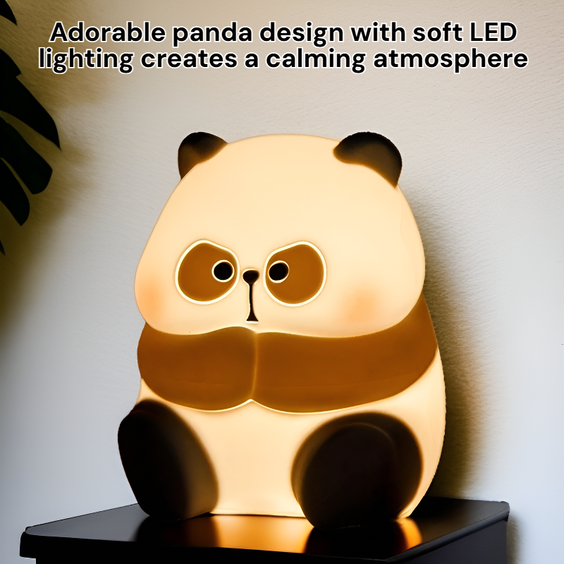 Cute Panda LED Mood Light, Stress Relief Bedside Lamp