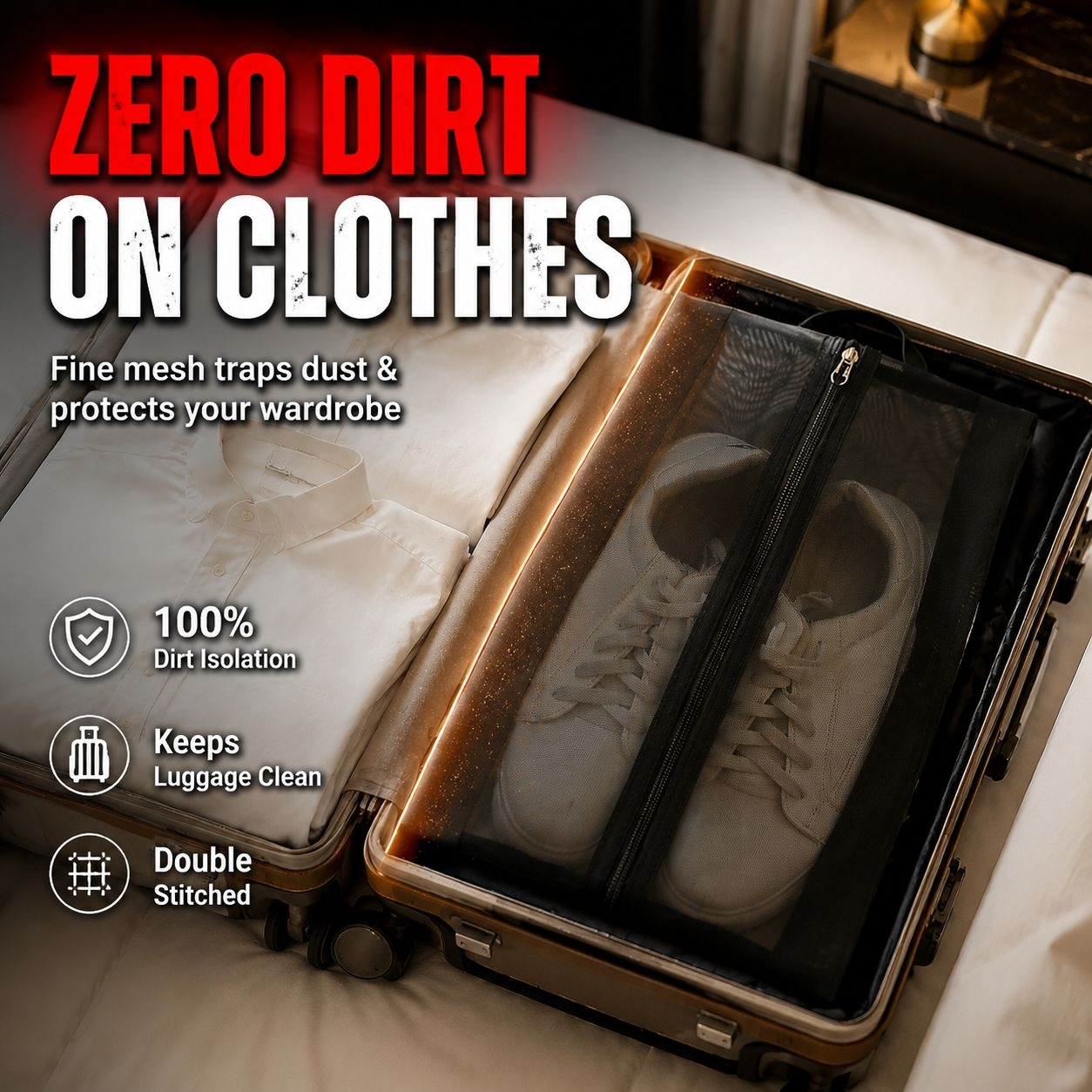 Travel Shoe Dust Bag Portable Moisture-proof Shoe Cover