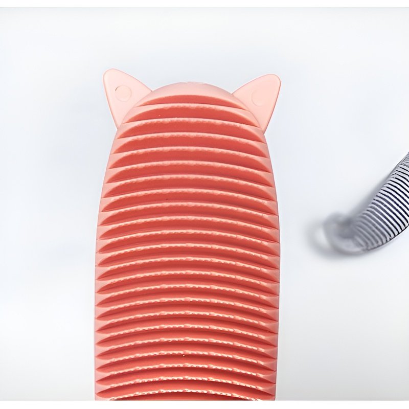 หวีนวดแมว แปรงกำจัดขนลอย แปรงอาบน้ำแมว