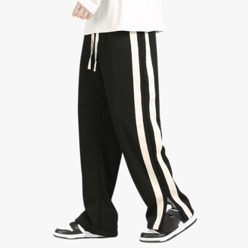 男性春秋カジュアルパンツゆるい長ズボンストレートカップル秋カジュアルパンツ
