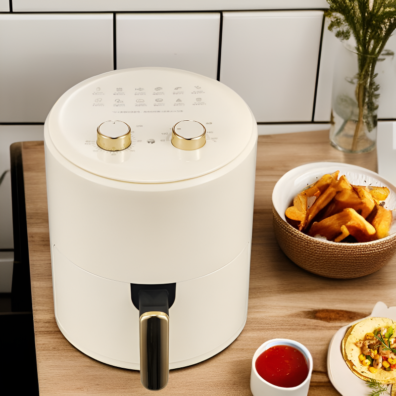 Intelligente Heißluftfritteuse mit großem Fassungsvermögen für den Hausgebrauch
