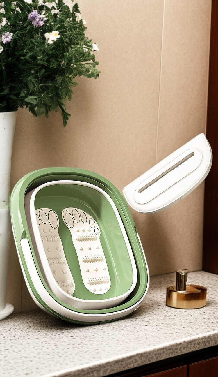 リラックスできる家庭用フットバス