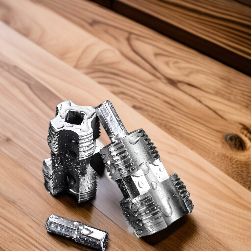 수도관 내부 구멍 나사산 오프너 전기 드릴 스타일 듀얼 헤드 PPR 파이프 나사산 제거기 방청 부식 방지 액세서리