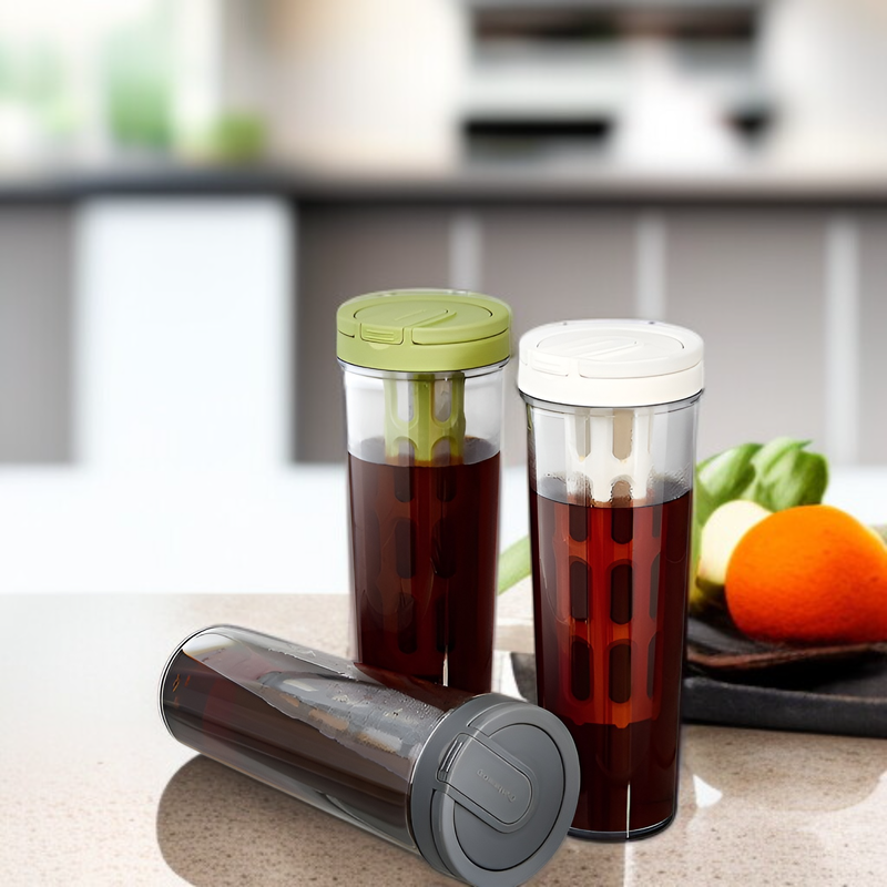 耐高溫密封水杯冷萃杯