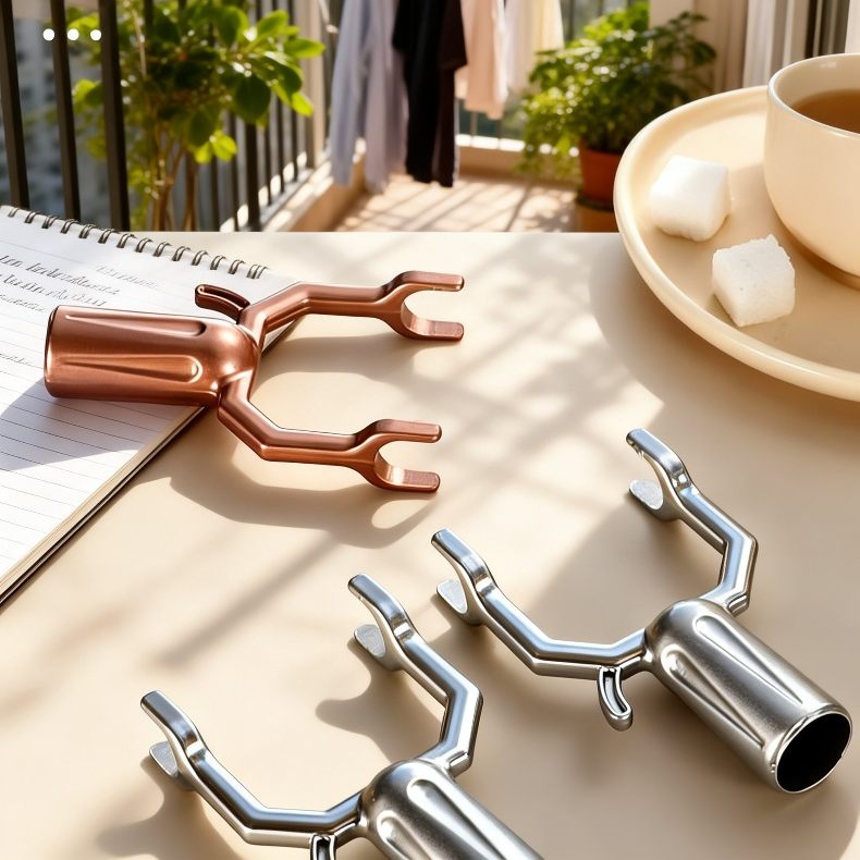 Detachable Clothes Fork Head Drying Rack