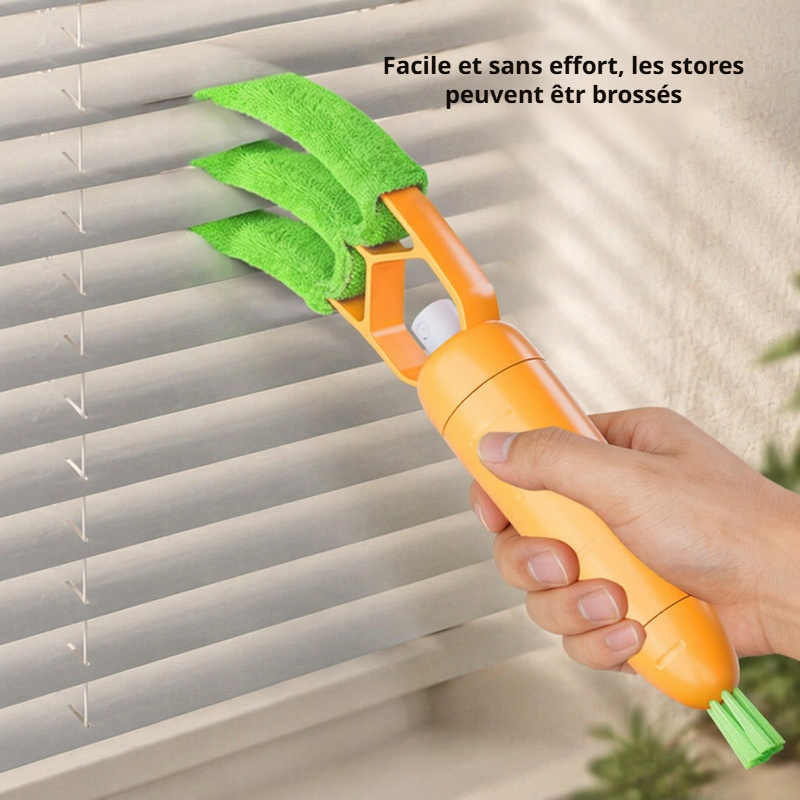 Entretien facile de climatiseur avec brosse