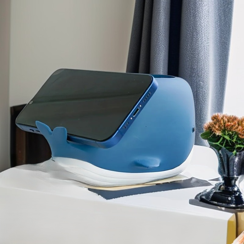 Wielofunkcyjny pojemnik na długopisy dla uczniów, stojak na telefon, organizer biurkowy z żywicy