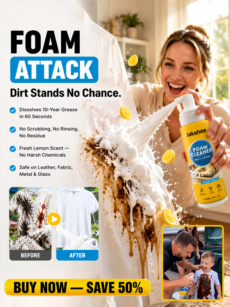 [Cleans Everything] Multi-Purpose Foam Cleaner