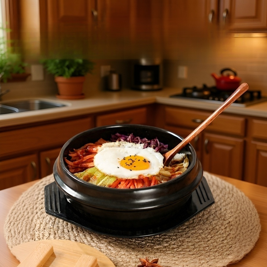 Cooking tray for bibimbap