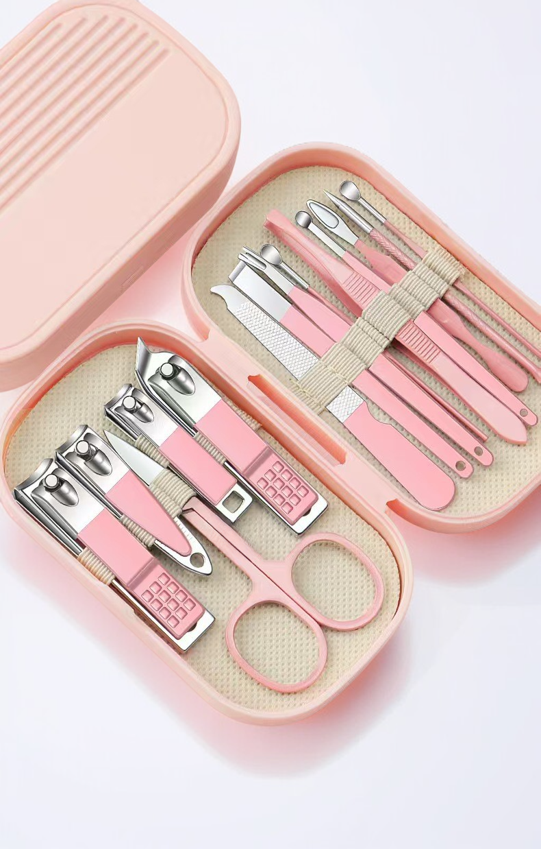 고급 스테인리스 손톱깎이 클로즈업