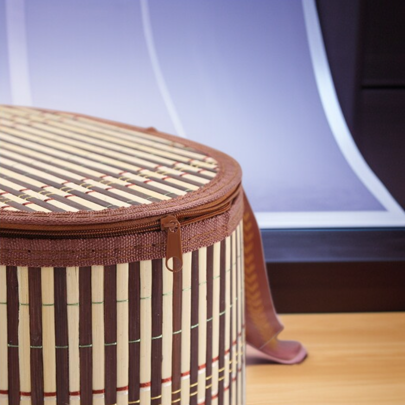 접이식 다기능 대나무 수납 바구니