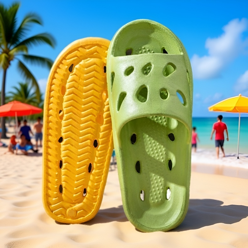 non-slip, breathable bathroom slippers