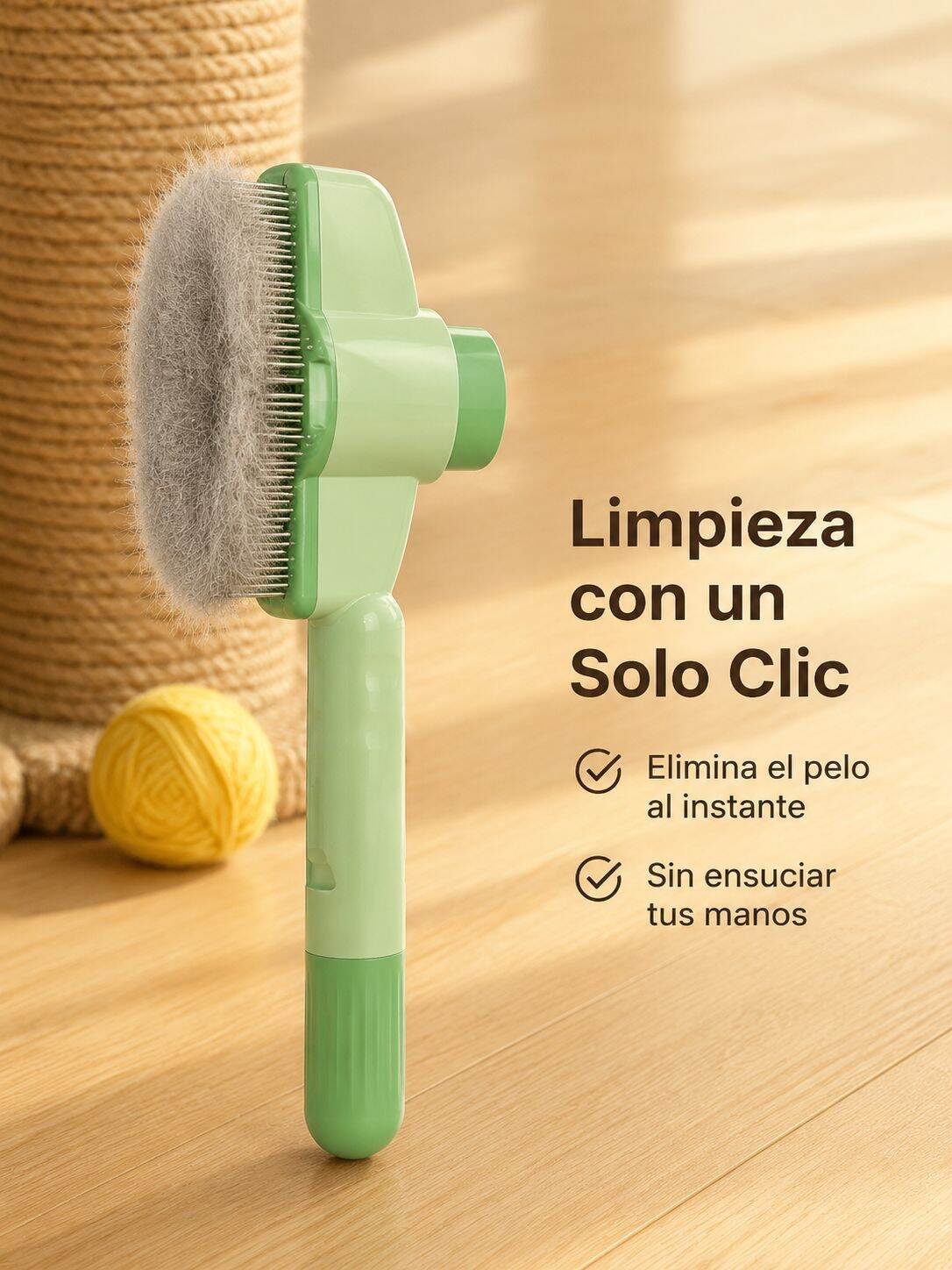 Cepillo quitapelos para mascotas