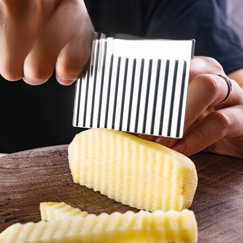 Wave cutting fancy stainless steel wave knife