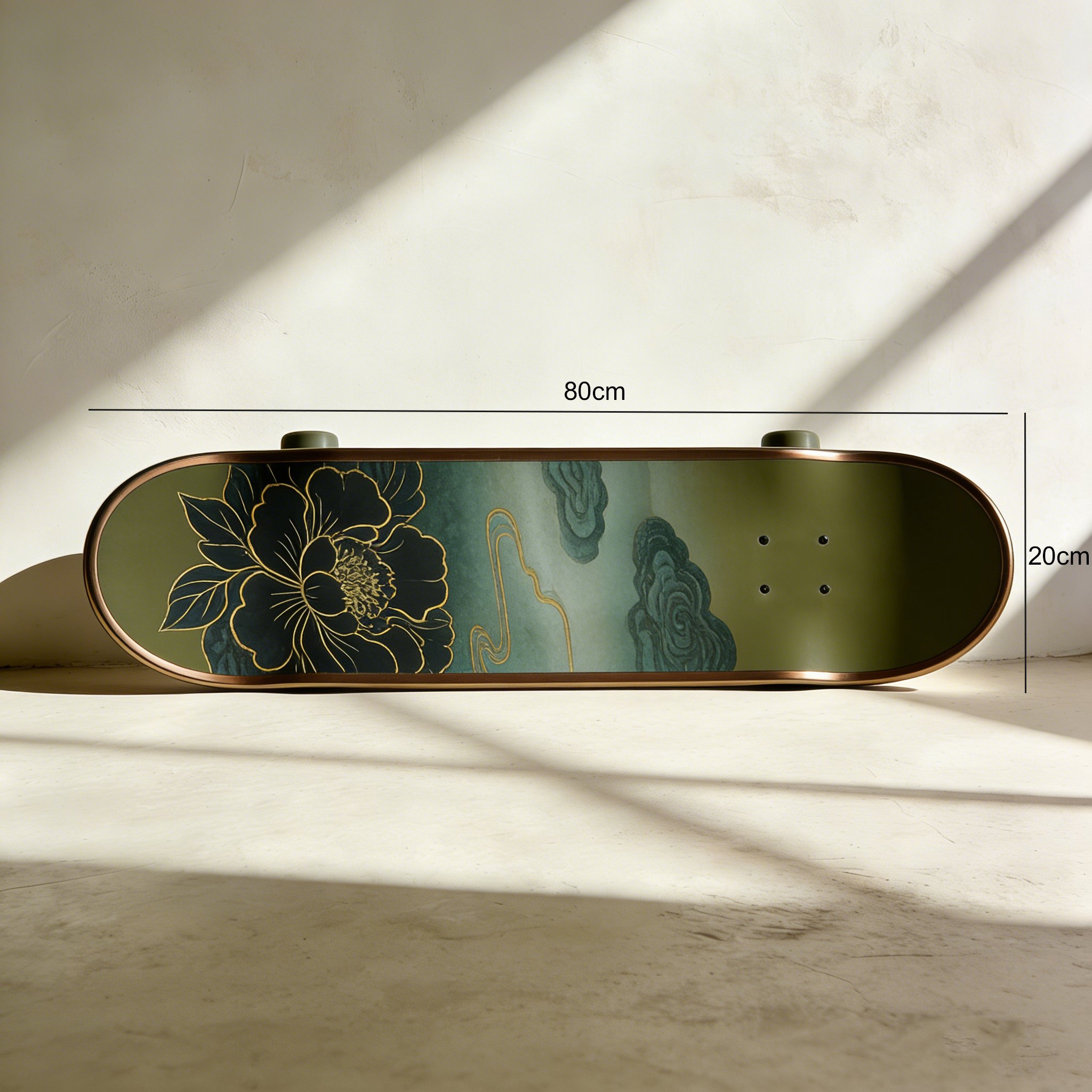 트릭용 스케이트보드 바퀴 클로즈업