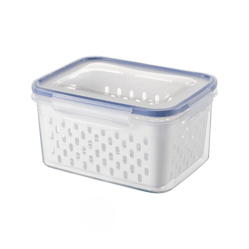 Caja de conservación de plástico transparente