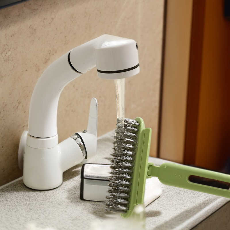 화장실 타일 모서리 청소 브러쉬 다용도 홈 브러쉬 모서리 틈새 브러쉬 화장실 타일 모서리 청소 브러쉬 바닥 욕실 청소 브러쉬 회전 손 안 더러워 화장실 전용 청소 브러쉬