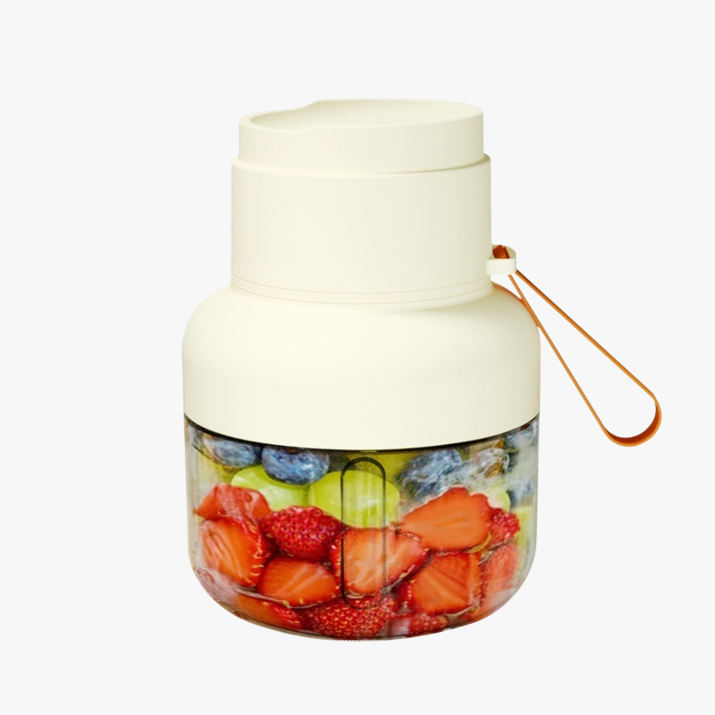 [Ton-Ton Cup] Cubo para jugo, taza para jugo portátil de gran capacidad de 12 hojas, exprimidor de f